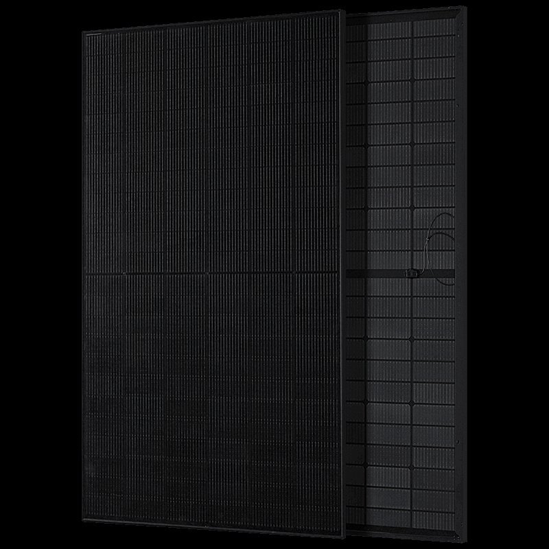 Panel solar HJT 450W Black frame bifacial double glass