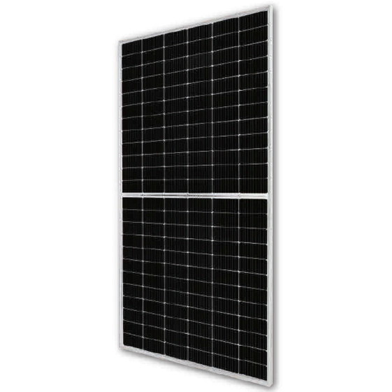 Panel solar PERC 470W Black frame bifacial transparent