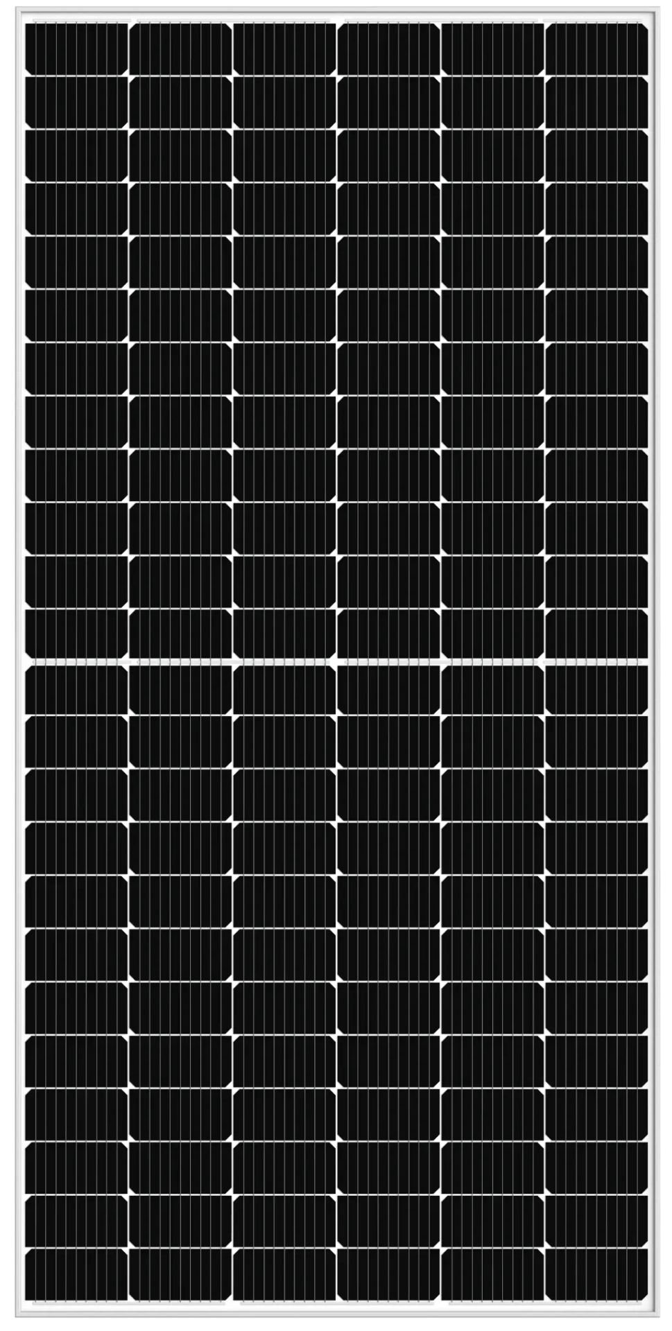 Panel solar PERC 415W Silver frame transparent